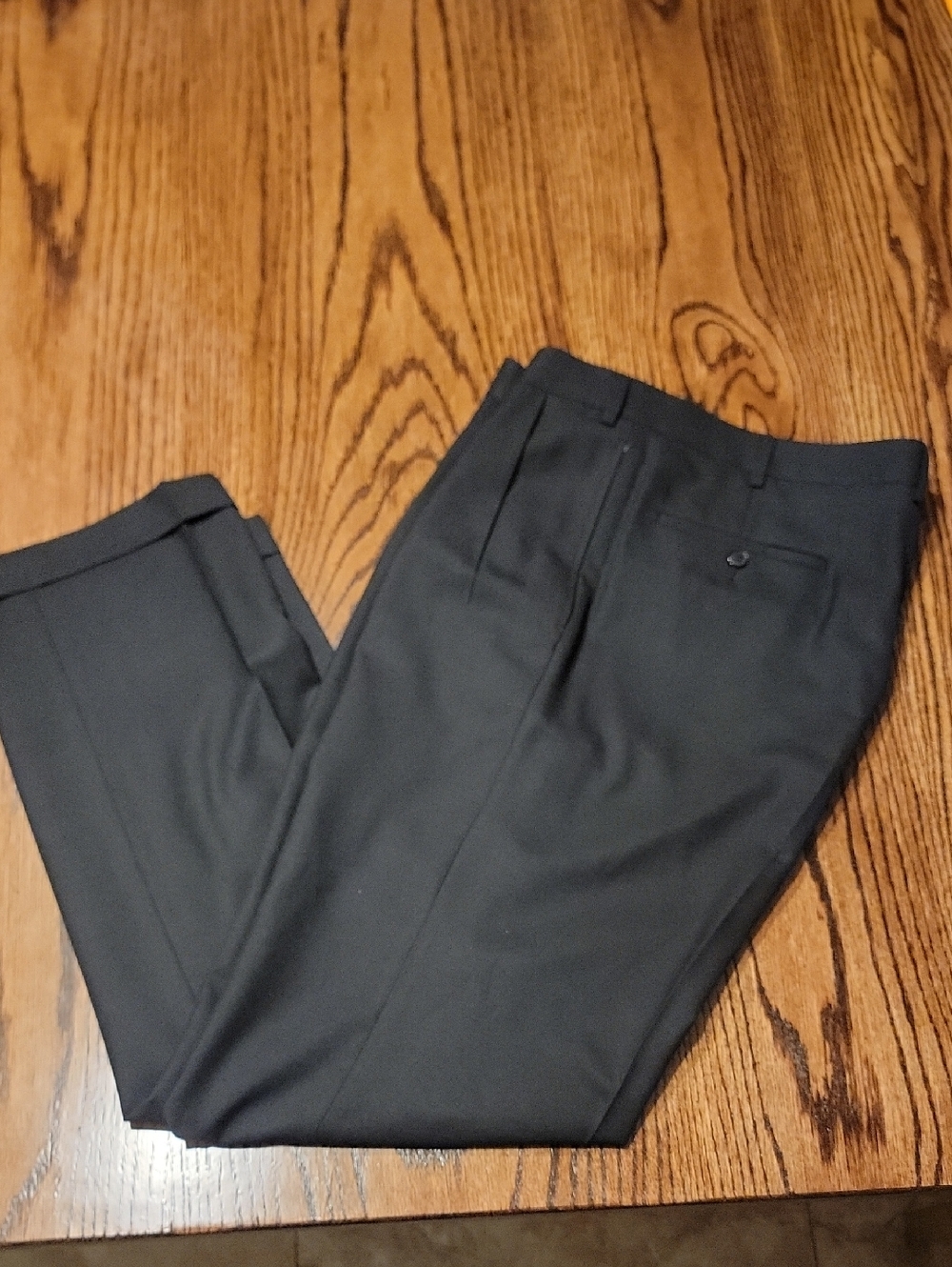 Ralph Lauren Men's Charcoal Dress Pants